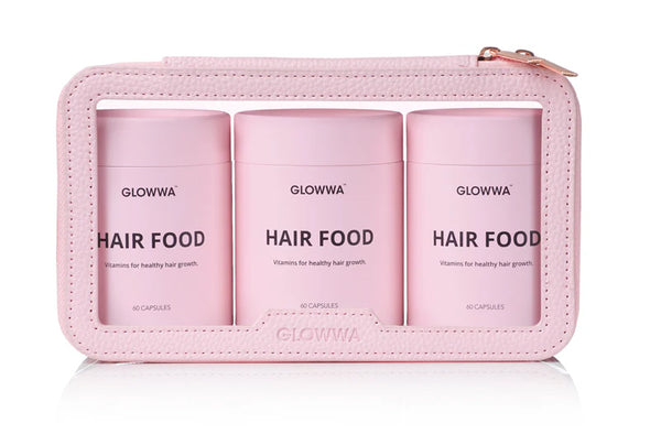 GLOWWA hair food 3-pack