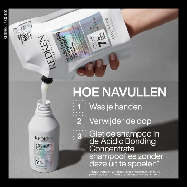 Refill ABC Acidic bonding concentrate shampoo
