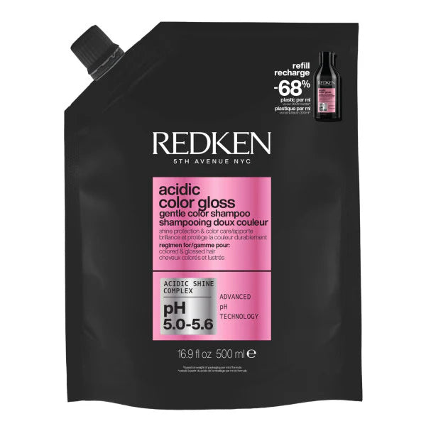 Refill Acidic color gloss shampoo 500 ml