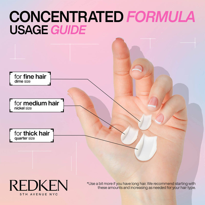 Acidic bonding perfecting concentrate leave-in treatment