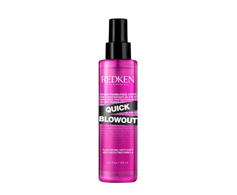 Quick blowout spray